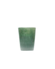 Bicchiere acqua "Memento" in vetro, colore fango mud, set 6 pz. Serafino Zani