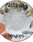 Piatto pasta "Pasta pomodoro", in porcellana, 29cm. Tognana