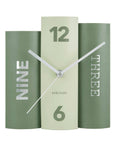 Orologio da tavolo "Book" colore verde. KARLSSON