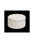 Scatola in ceramica, Linea Dentelle, ø14 H.8 cm. Henriette