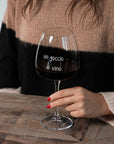 Set 2 calici vino "Un goccio di vino" Simple Day