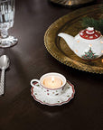 Portacandelina tazza da caffè Villeroy &amp Boch linea Toy's delight decoration