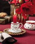Tazza con manico portacandele Villeroy &amp Boch linea Toy's delight decoration