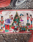 Tappeto natalizio Tiptap Schiaccianoci 52x180 cm. Tessitura Toscana Telerie