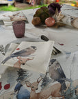 Set 4 tovaglioli puro lino, linea Buck, misura 40x40cm. The napking