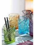 Bicchiere basso "Vintage", in vetro, colore viola, set 6 pz. Fade