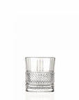 Coppa con piede h10 cm, in vetro, lavorazione a rilievo. EDG