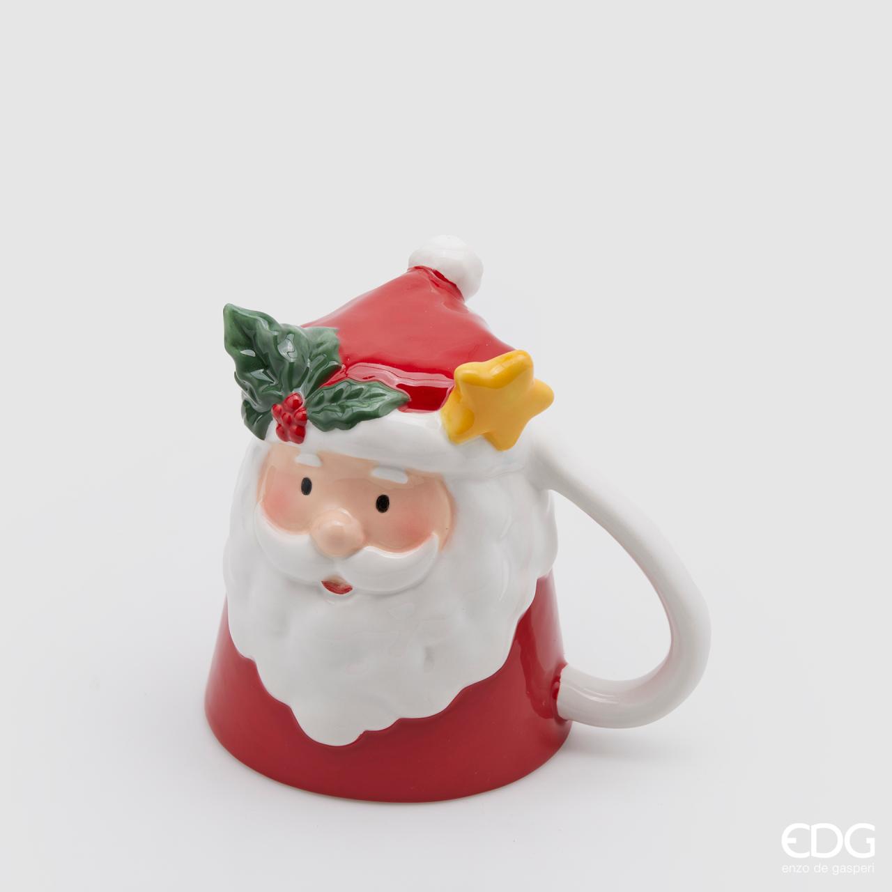 Tazza/mug rovescio Babbo Natale, misura H.12x D.10 cm. EDG