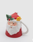 Tazza/mug rovescio Babbo Natale, misura H.12x D.10 cm. EDG