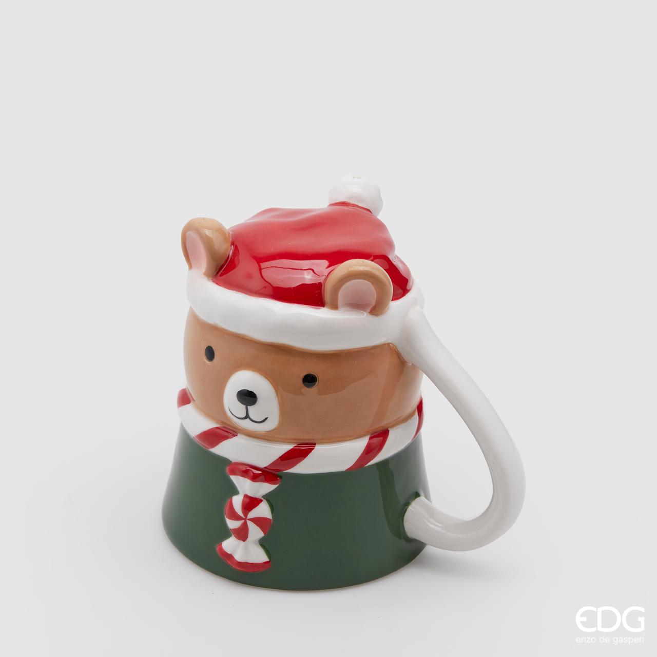 Tazza/mug rovescio orso, misura H.12x D.10 cm. EDG