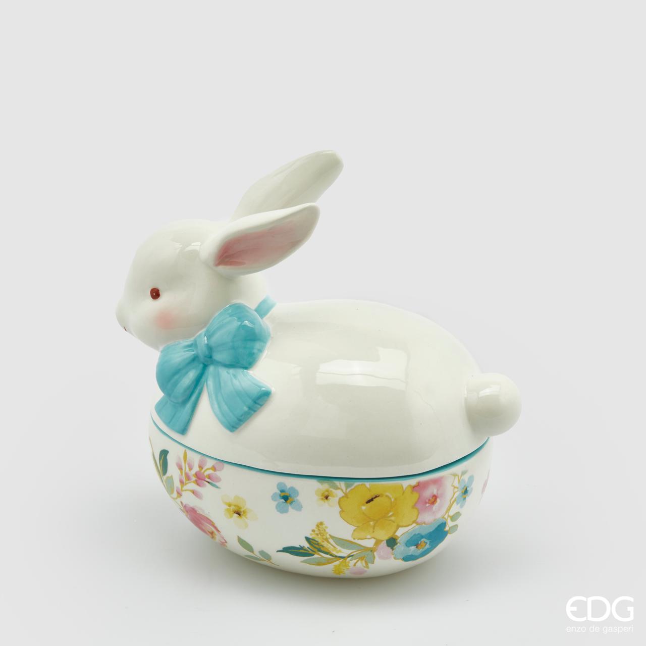 Contenitore coniglio, in ceramica. EDG