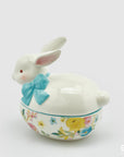 Contenitore coniglio, in ceramica. EDG