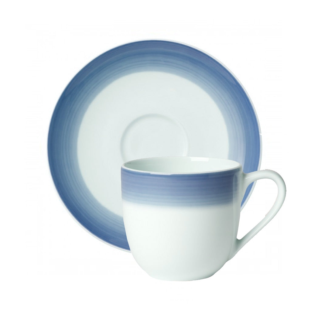 Set 6 tazze espresso con piattino Winter Sky Colourful life Villeroy &amp; Boch