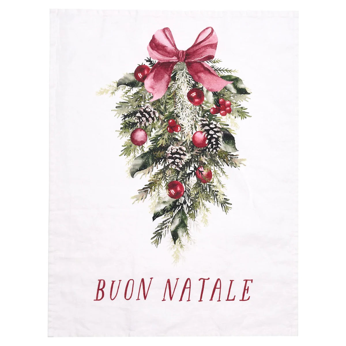 Canovaccio decoro "Buon Natale" 50x68 cm. Simple day