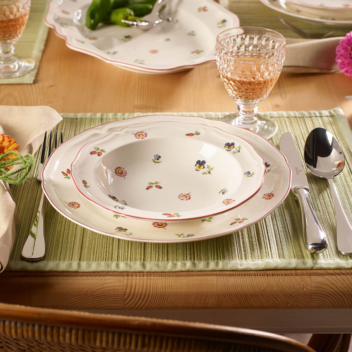 Servizio tavola PETITE FLEUR da 12. Villeroy &amp; Boch