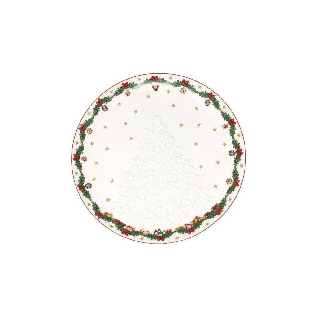 Ciotola grande con Rilievo Albero di Natale. Villeroy &amp Boch linea Toy's fantasy