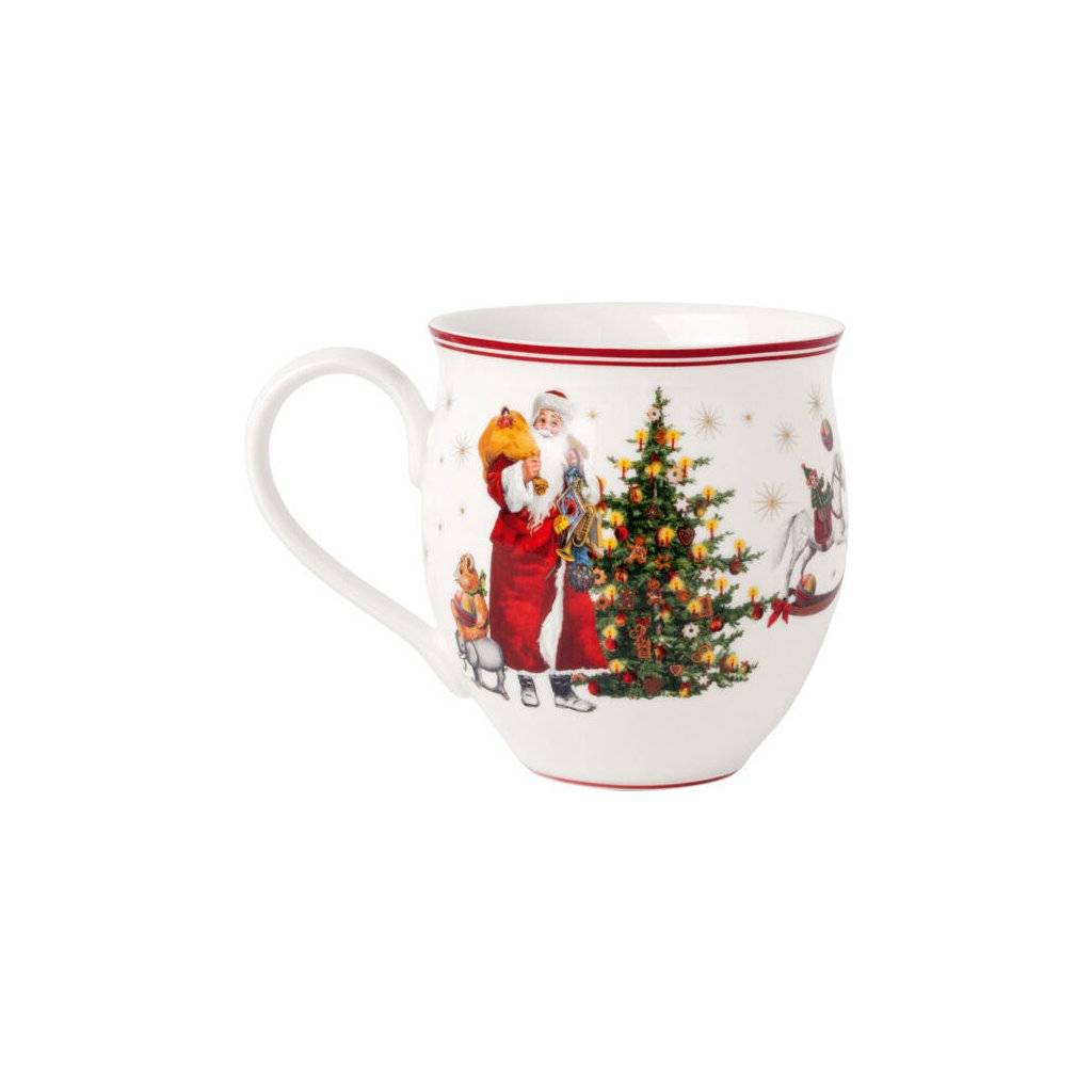 Tazza con manico Babbo Natale Linea Toy&#39;s Delight. Villeroy &amp;amp Boch