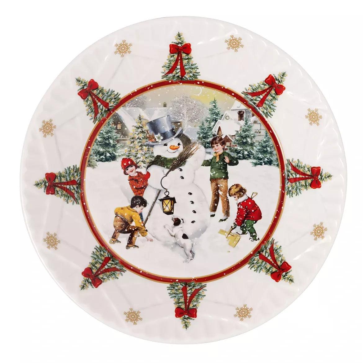 Ciotola grande pupazzo di neve, linea Toy's fantasy. Villeroy &amp;amp Boch