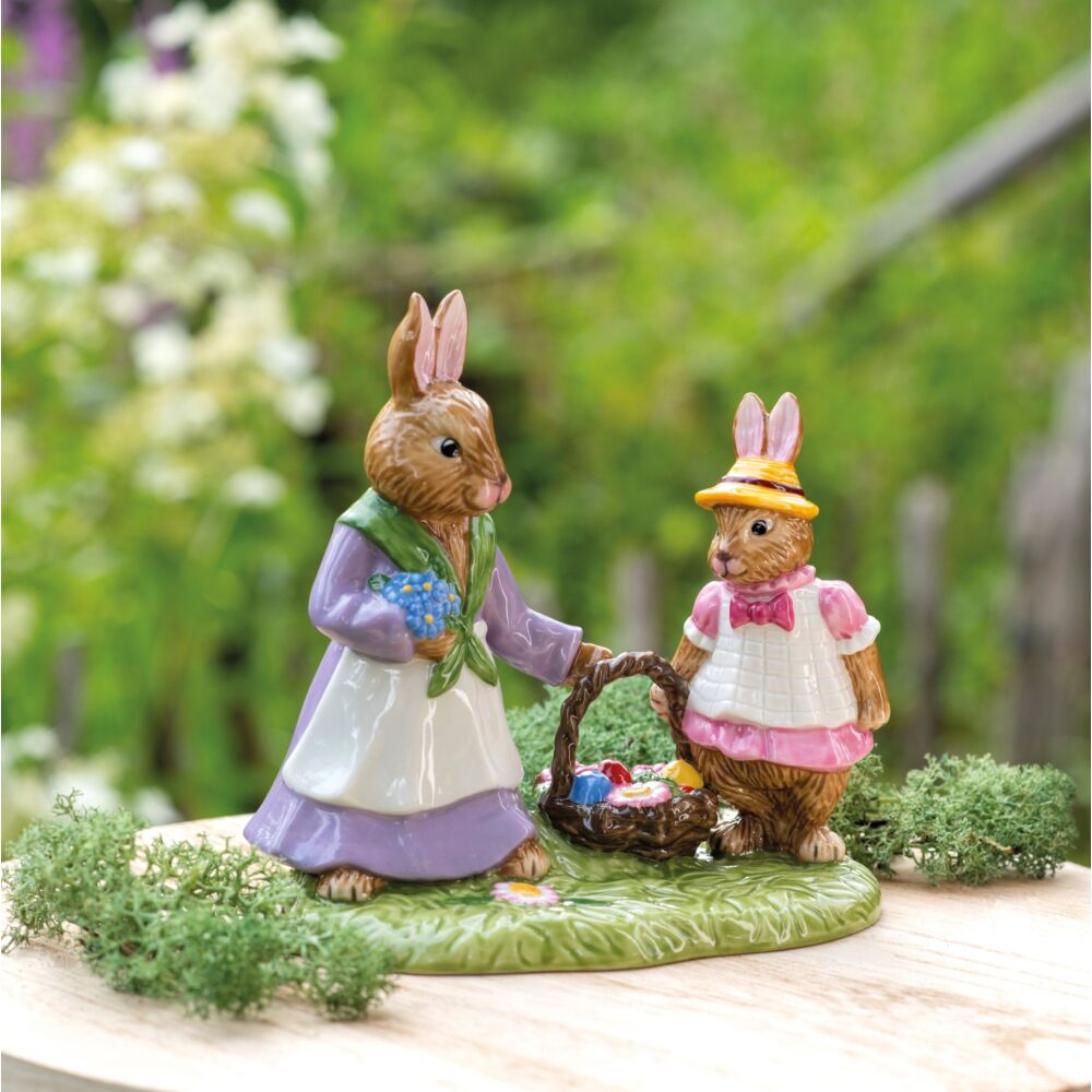 Coniglietti prato fiorito Linea Bunny Tales. Villeroy &amp; Boch