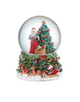 Boule de neige Babbo Natale, con carillon. L'oca nera