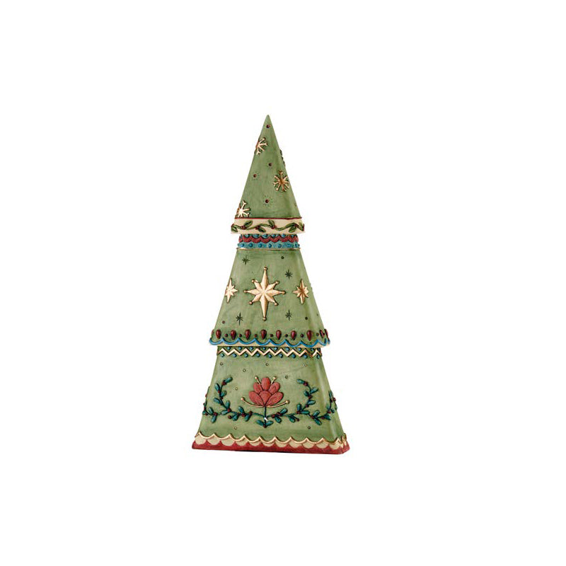 Albero piccolo, in ceramica con rifiniture fatte a mano. L'oca nera