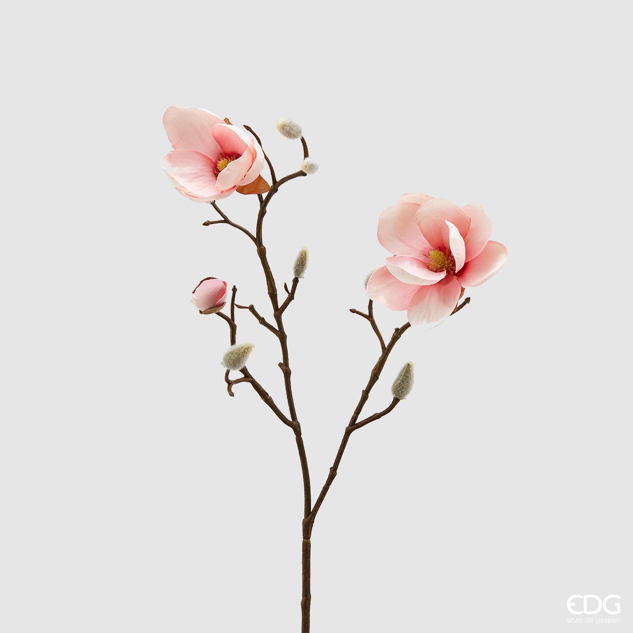 Magnolia Steel, colore rosa, H. 53 cm. EDG