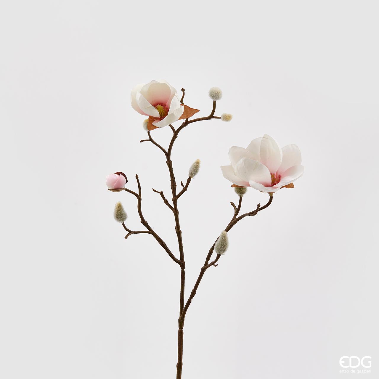 Magnolia Steel, colore bianco, H. 53 cm. EDG