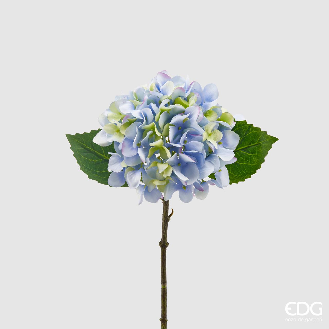 Ortensia Olis, colore azzurro, H. 33 cm. EDG