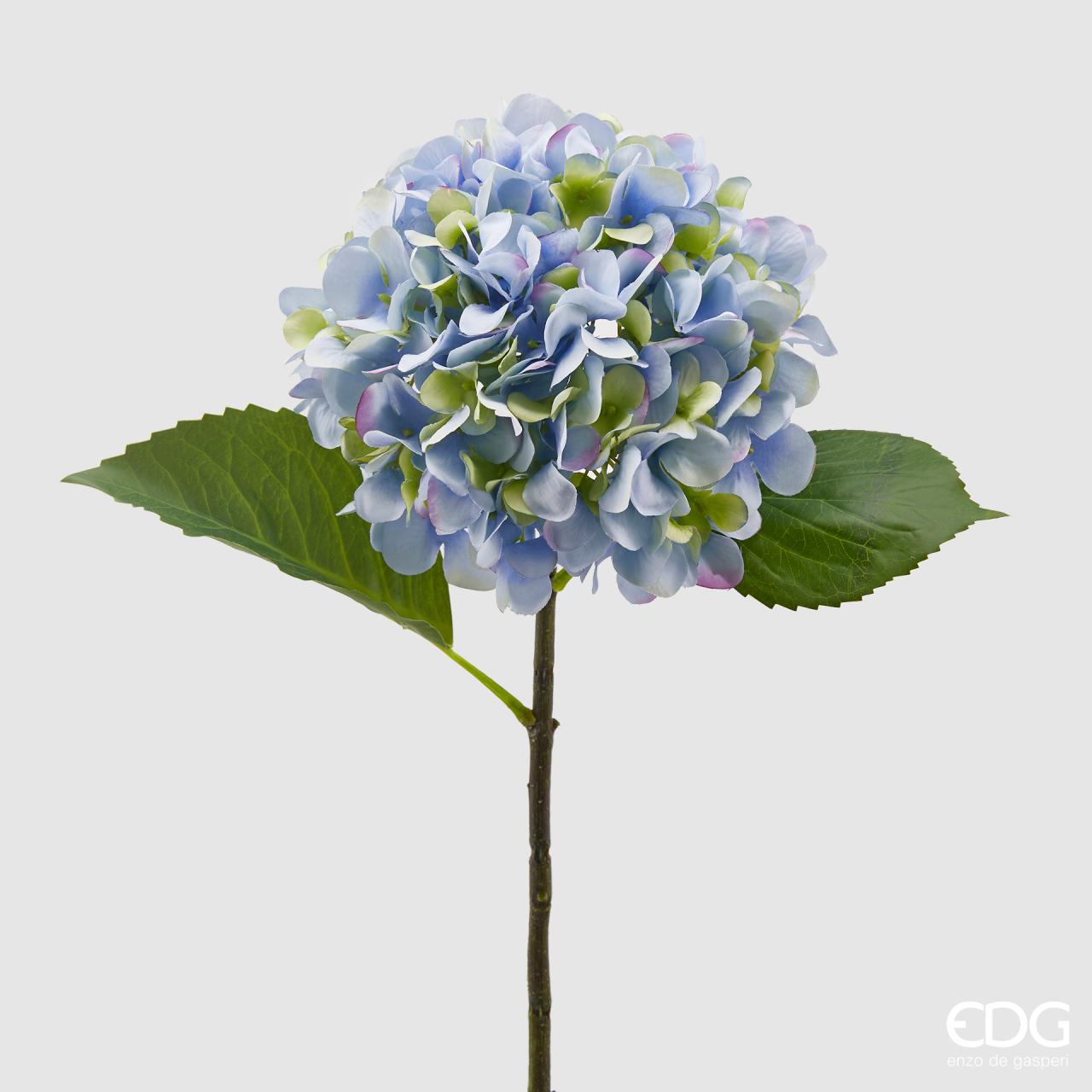 Ortensia Olis, colore azzurro, H. 48 cm. EDG