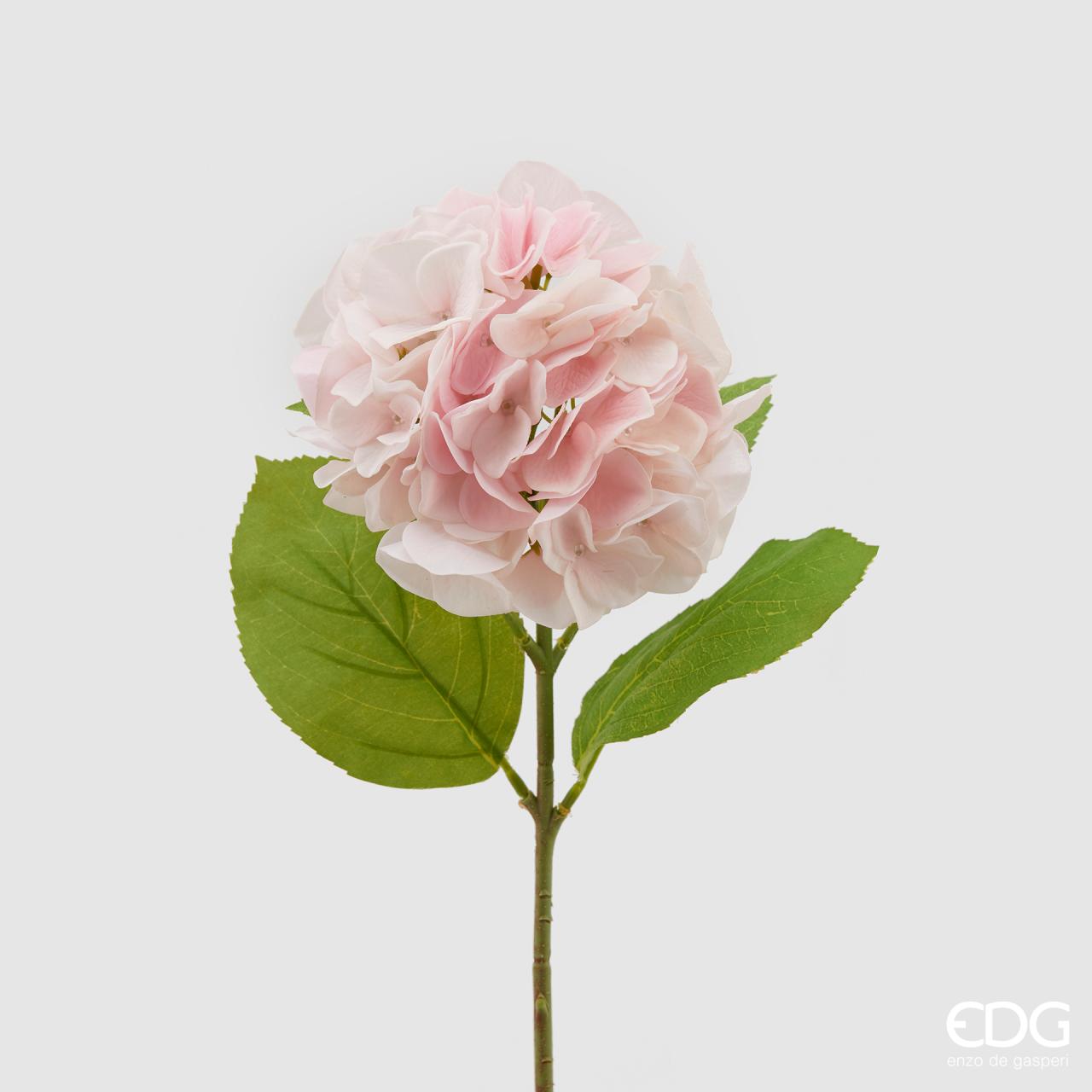 Ortensia Real touch, colore rosa chiaro, H. 50 cm. EDG