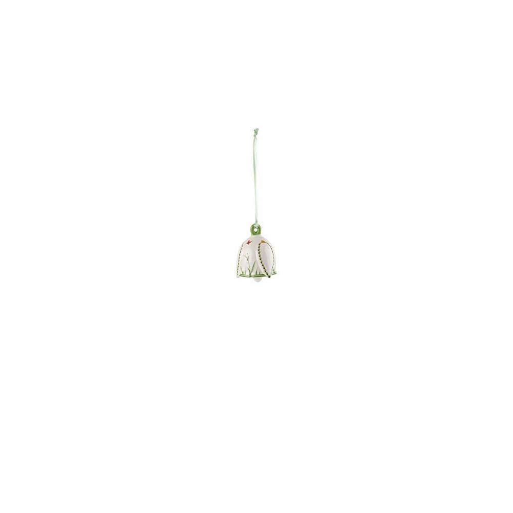 Campana Ornamento Linea New Flower Bells, verde/ giallo. Villeroy &amp; Boch