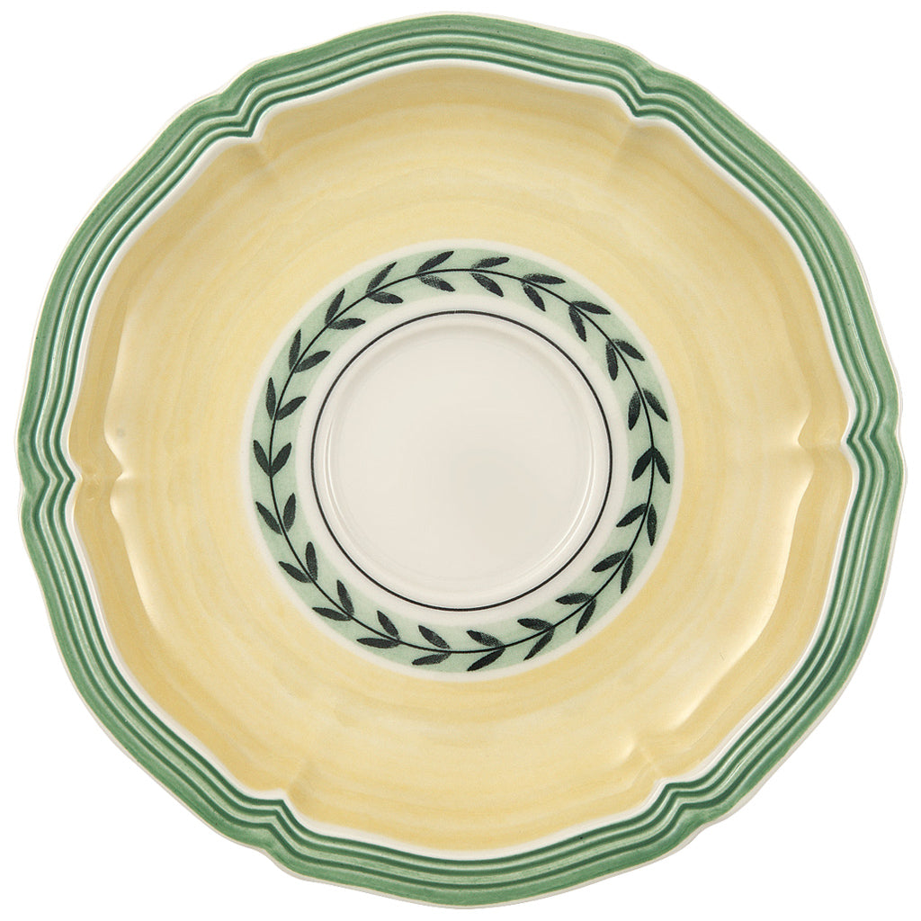 Vaso collostretto, misura piccola H.22 D18cm., in vetro, giallo pastello. EDG