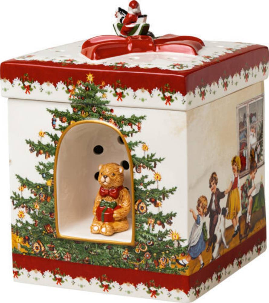 Pacchetto regalo grande quadrato Bambini Villeroy &amp;amp Boch linea Christmas Toy's