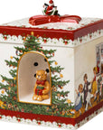 Pacchetto regalo grande quadrato Bambini Villeroy &amp;amp Boch linea Christmas Toy's