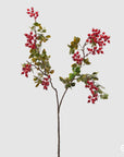 Ramo di Lentischio e bacche "Bell", decorazione floreale natalizia. EDG