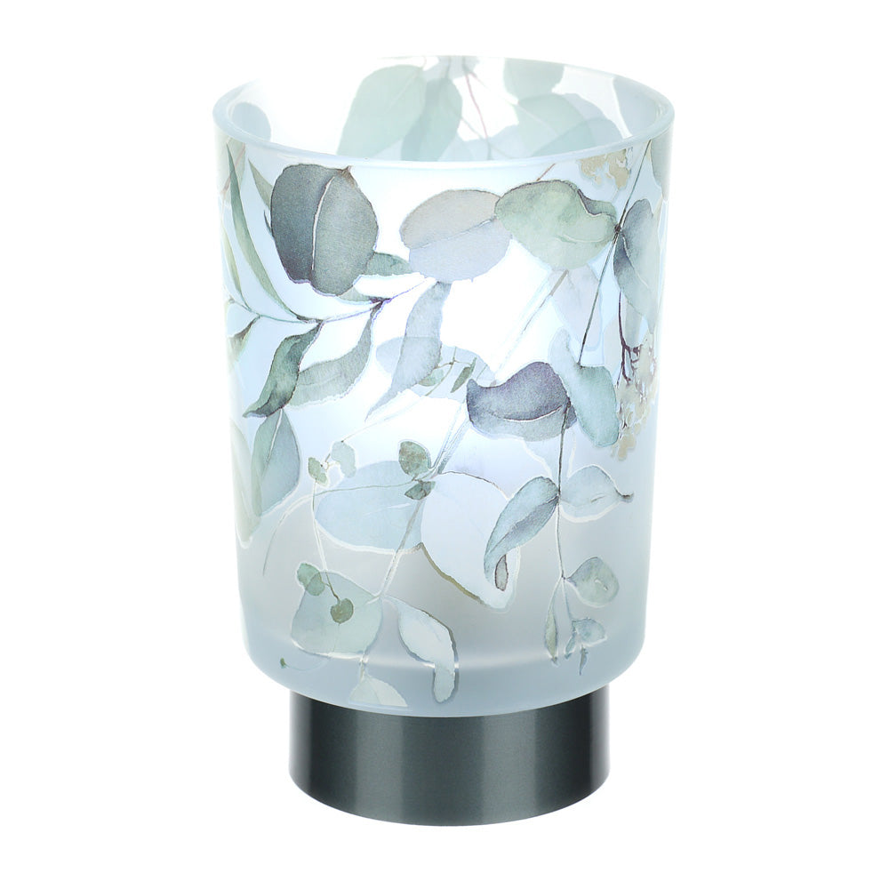 Lampada vetro, Linea Botanic, verde. Hervit Creations