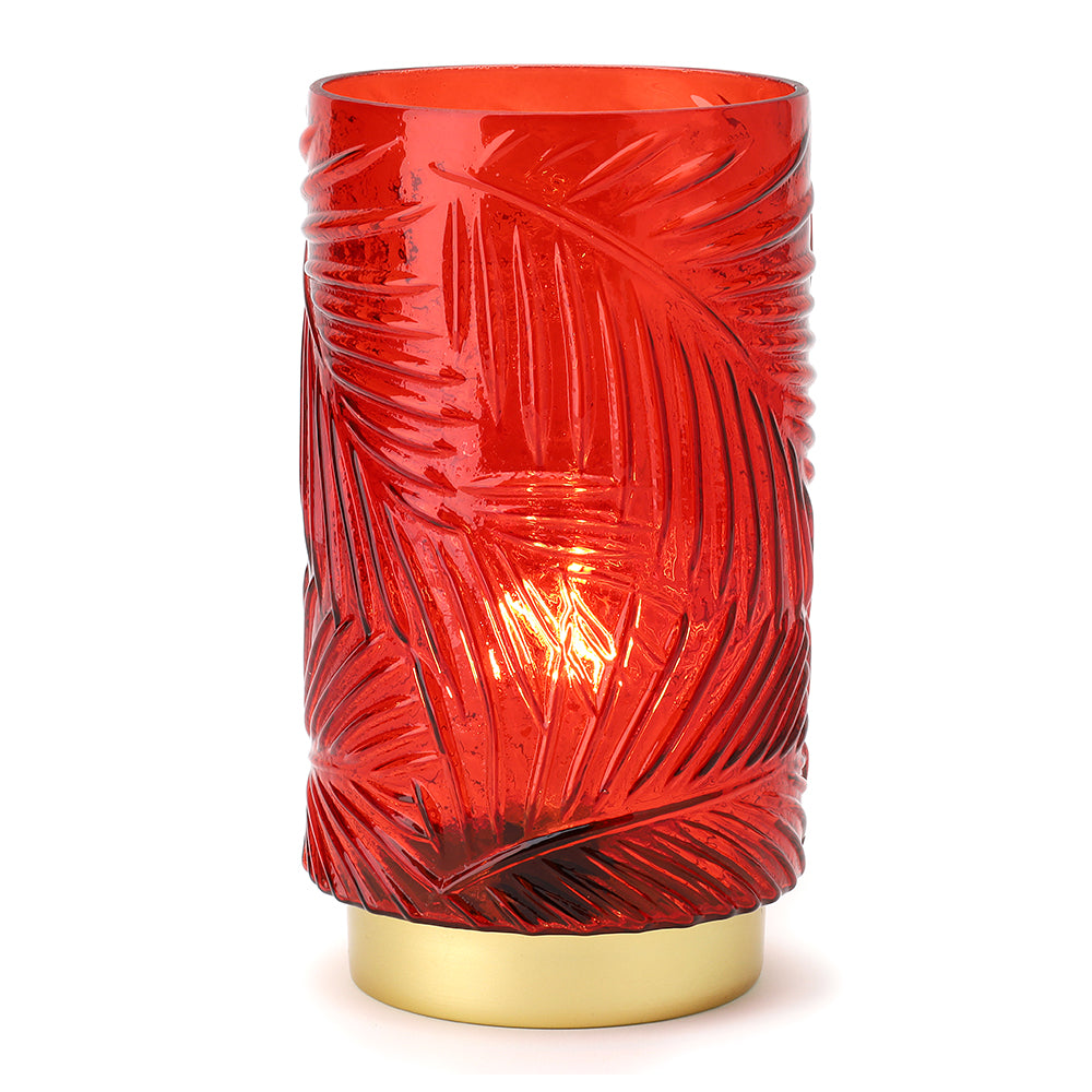 Sferacqua grande con Babbo Natale con pino e animali, con neve e carillon. EDG