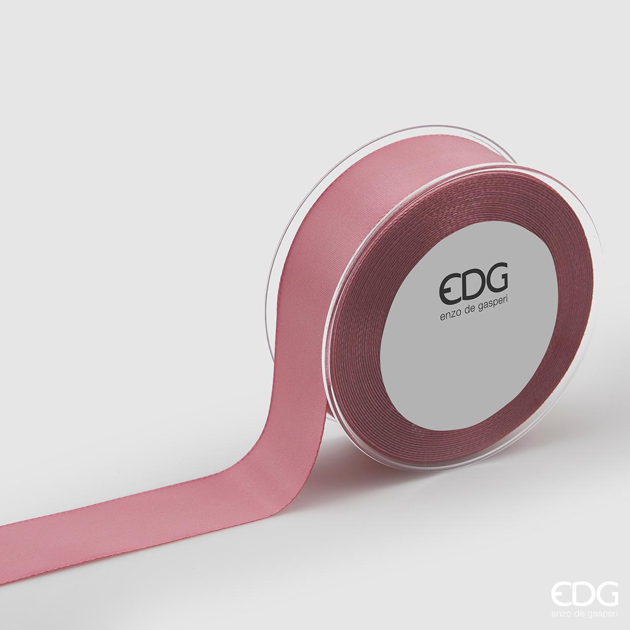 Nastro Delizia, colore rosa antico, 40mm. x 50metri. EDG