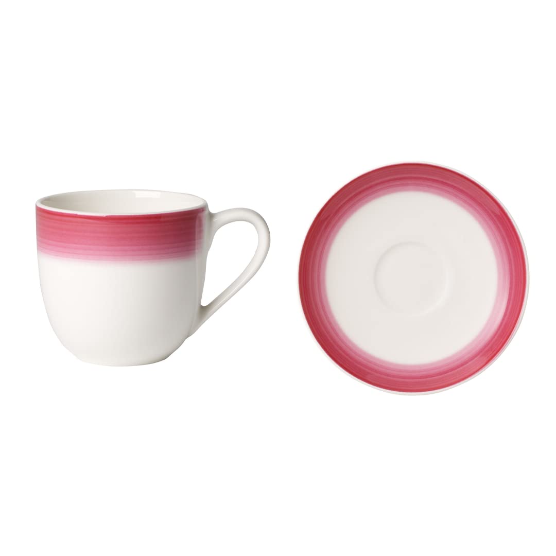 Set 6 tazze espresso con piattino Berry fantasy Colourful life Villeroy &amp; Boch