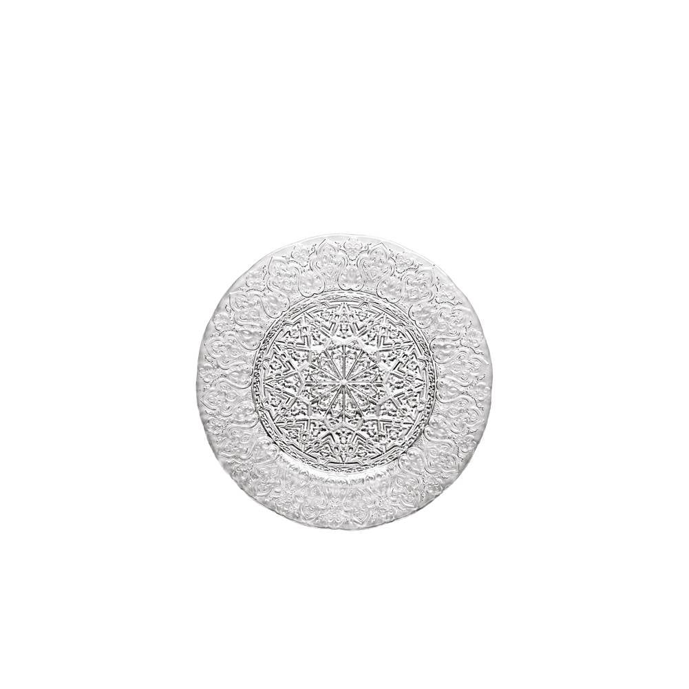 Sottopiatto Arabesk, in vetro trasparente, set 6pz. Tognana Porcellane