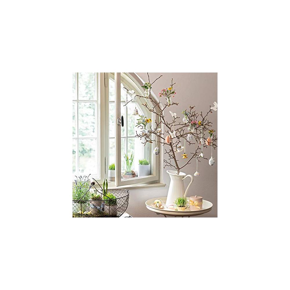 Set 2 uova giallo Ornamento Linea Spring eggs. Villeroy & Boch