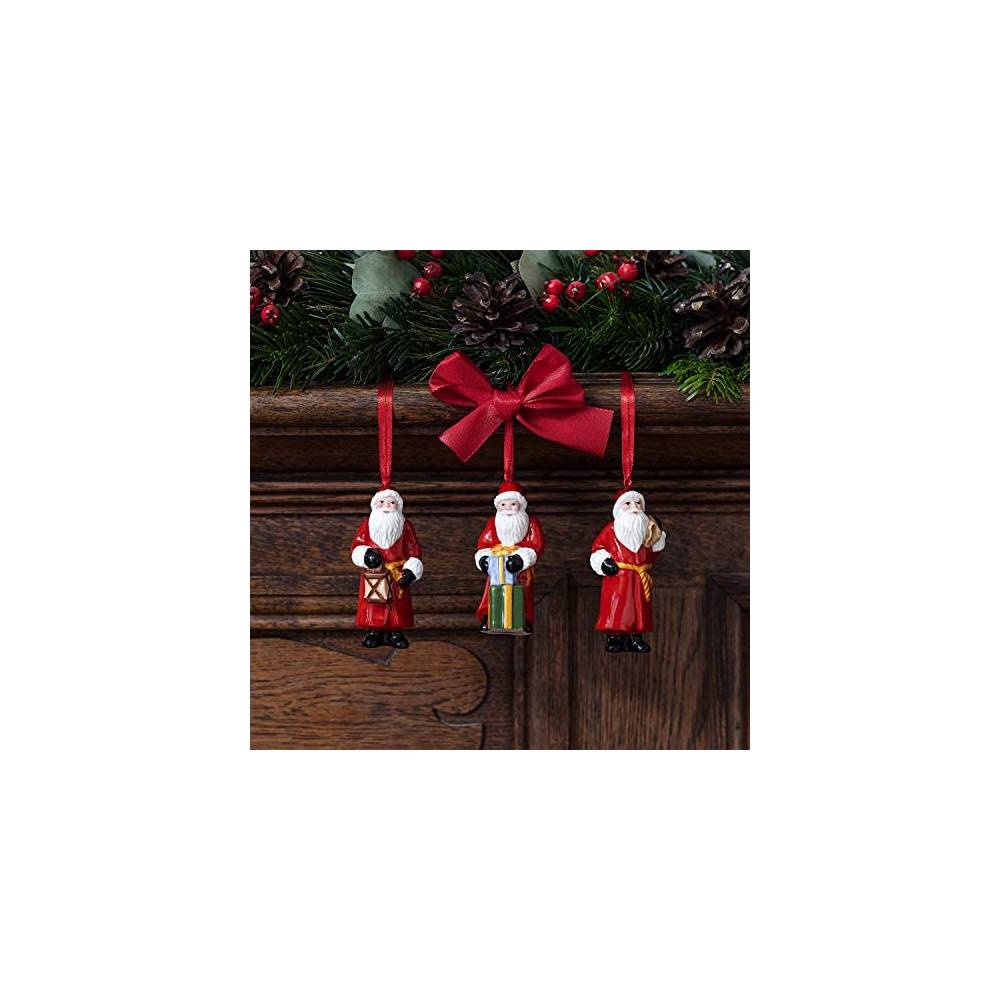 Ornamento Babbo Natale, Set 3 Pezzi. Villeroy &amp;amp Boch