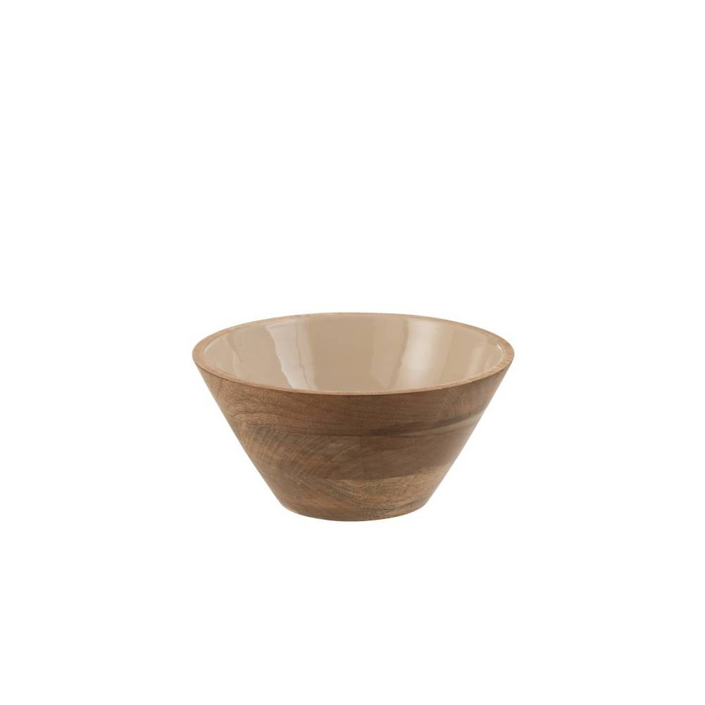 Ciotola Legno Di Mango Beige misura Medium. Jolipa