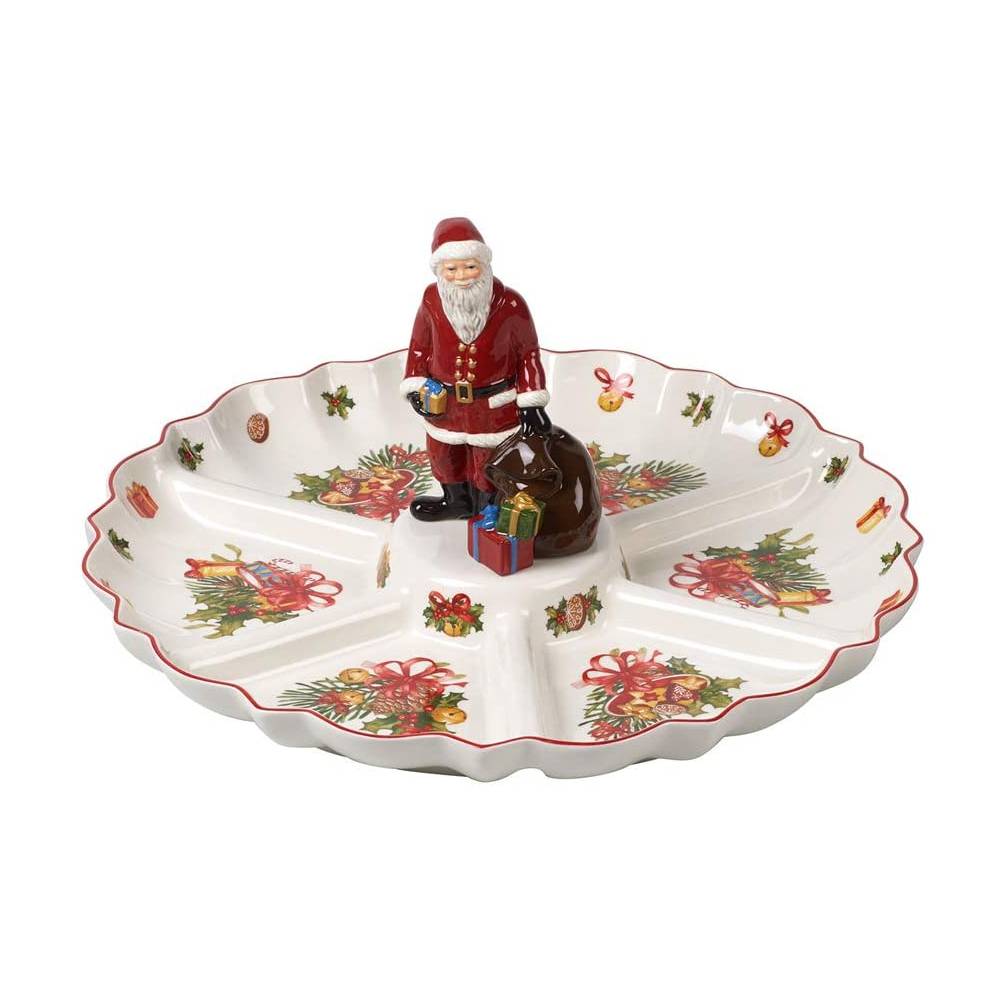 Antipastiera Babbo Natale (Cabaret). Villeroy &amp Boch linea Toy's fantasy