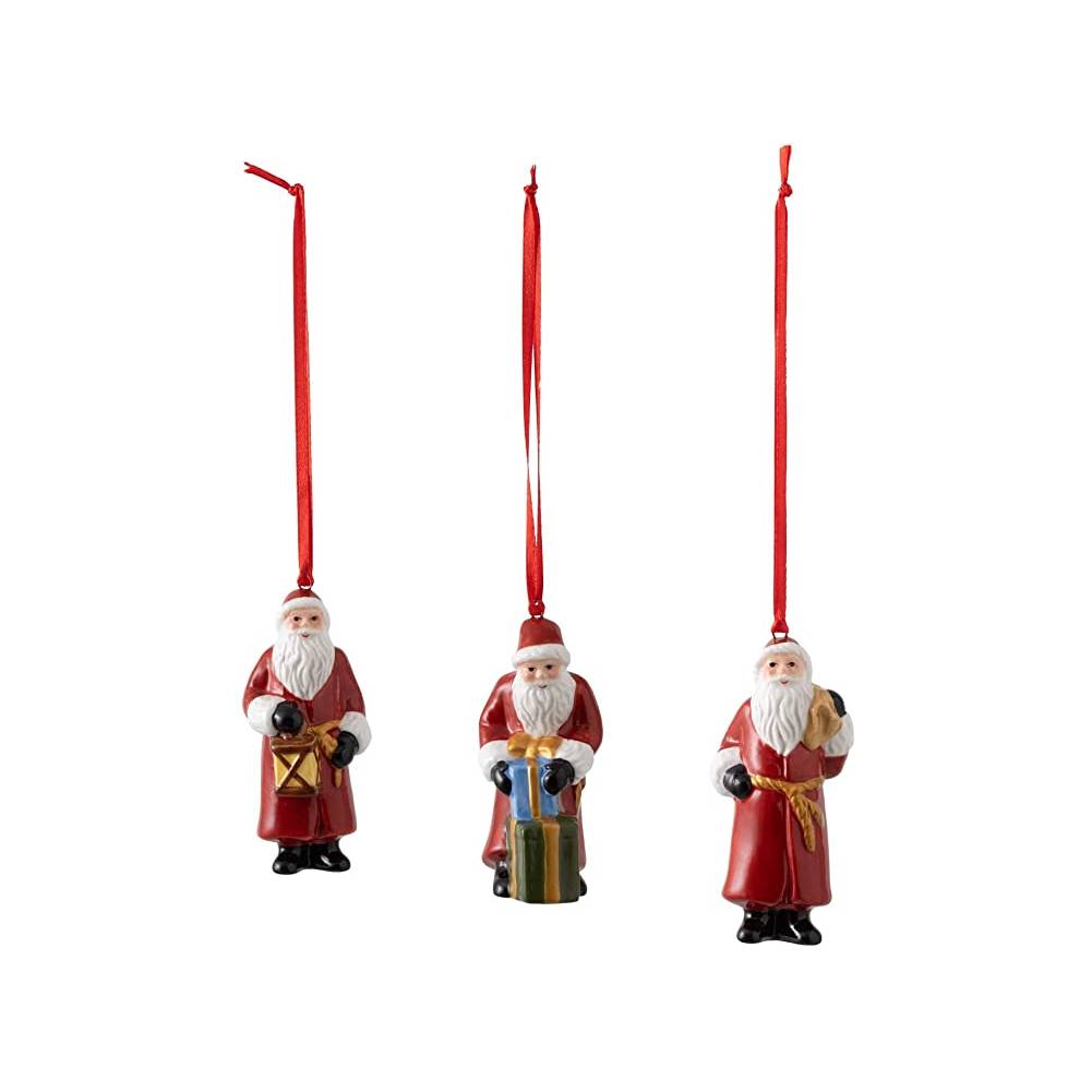 Ornamento Babbo Natale, Set 3 Pezzi. Villeroy &amp;amp Boch