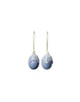 Set 2 uova blu Ornamento Linea Spring eggs. Villeroy & Boch