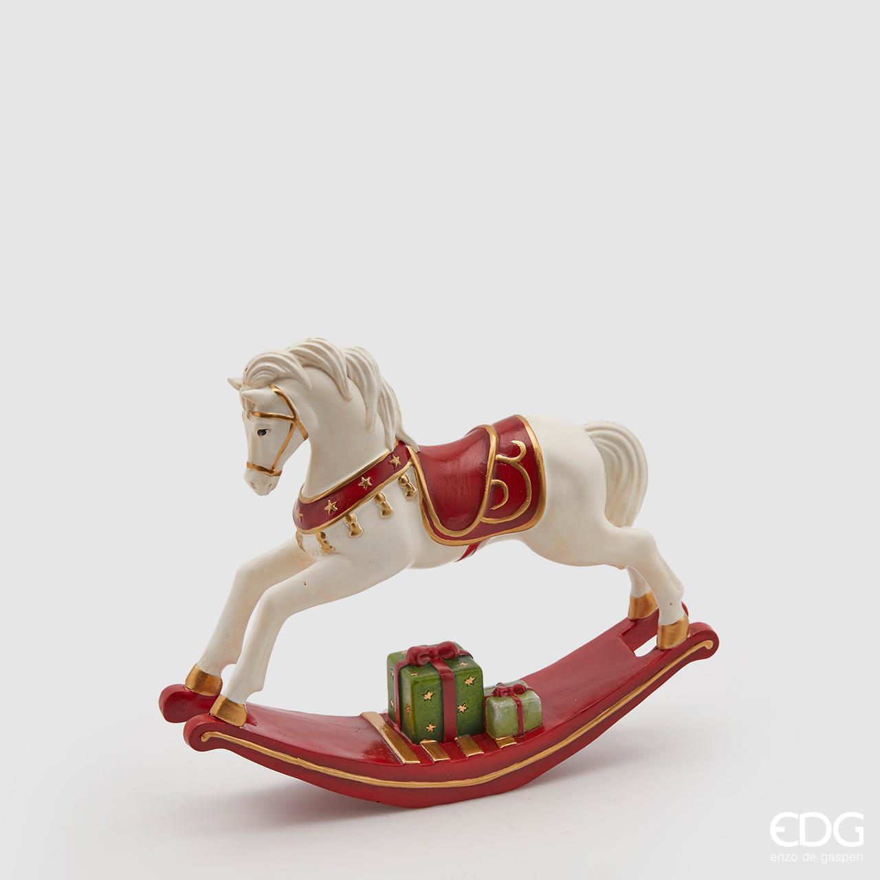 Cavallo a dondolo H18x22x5 cm. EDG