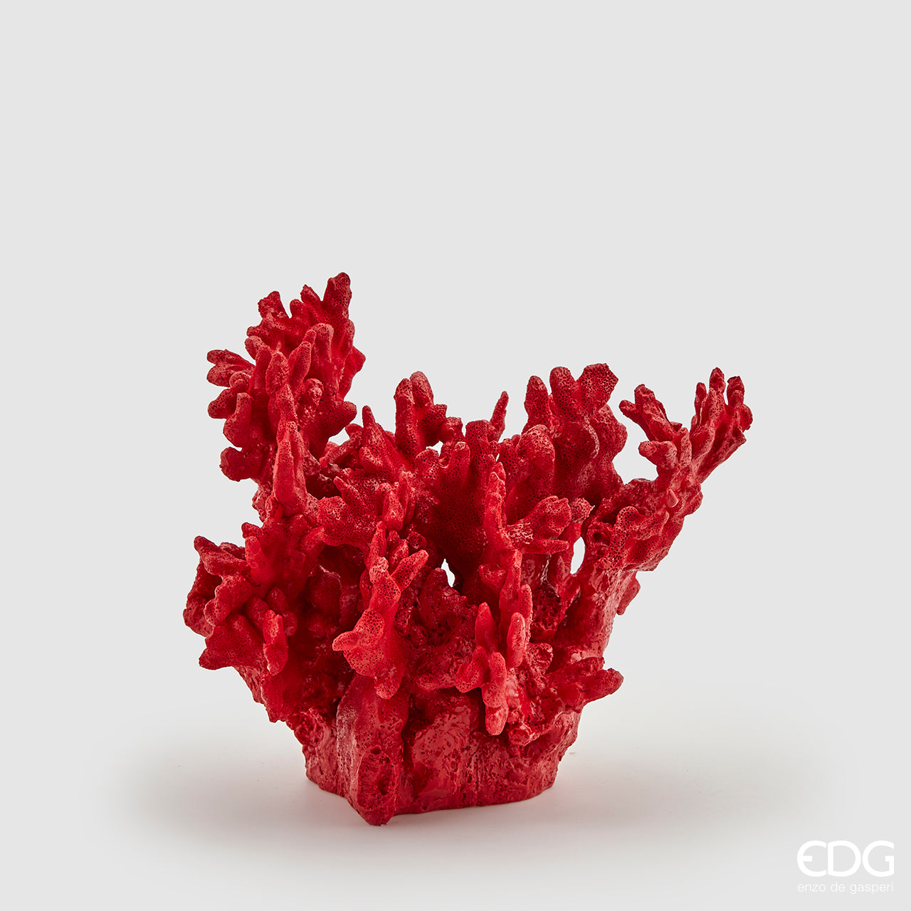 Corallo decorativo H. 25cm., colore rosso. EDG