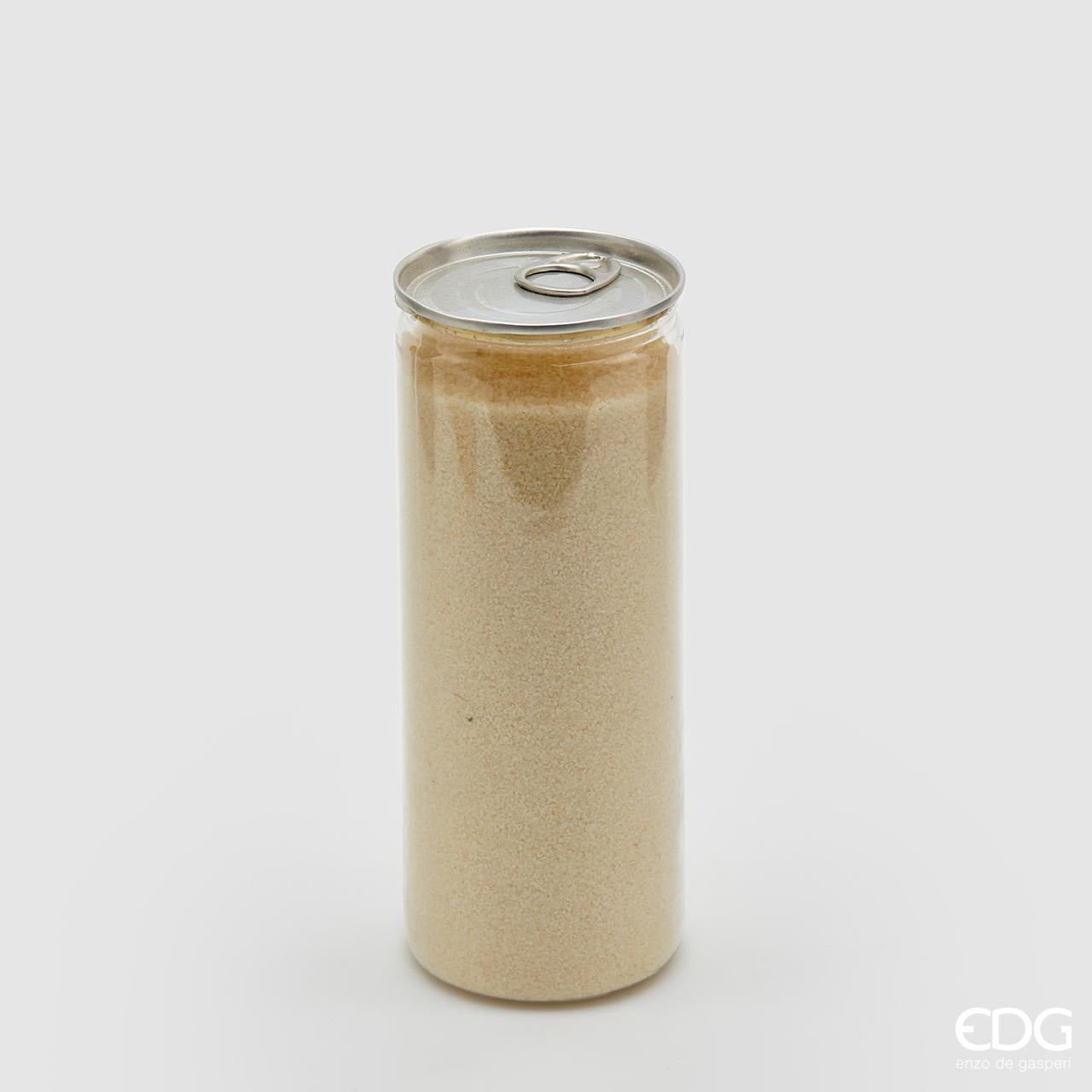 Sabbia colorata, colore avorio, conf. 800gr. in lattina. EDG