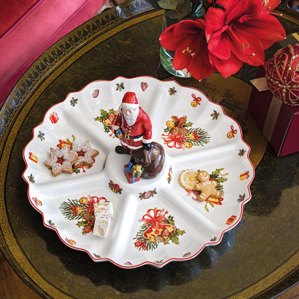 Antipastiera Babbo Natale (Cabaret). Villeroy &amp Boch linea Toy's fantasy